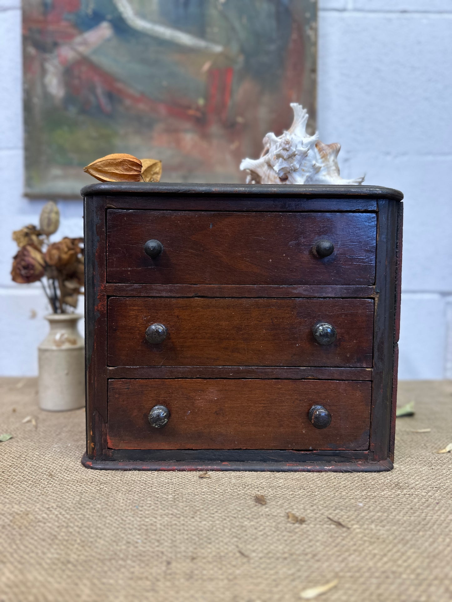 Apprentice Chest of Drawers, Specimen Jewellery Chest