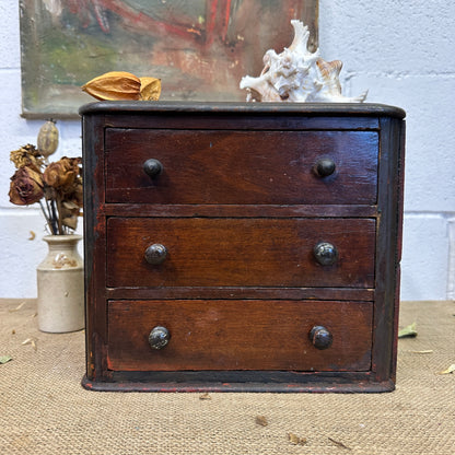 Apprentice Chest of Drawers, Specimen Jewellery Chest