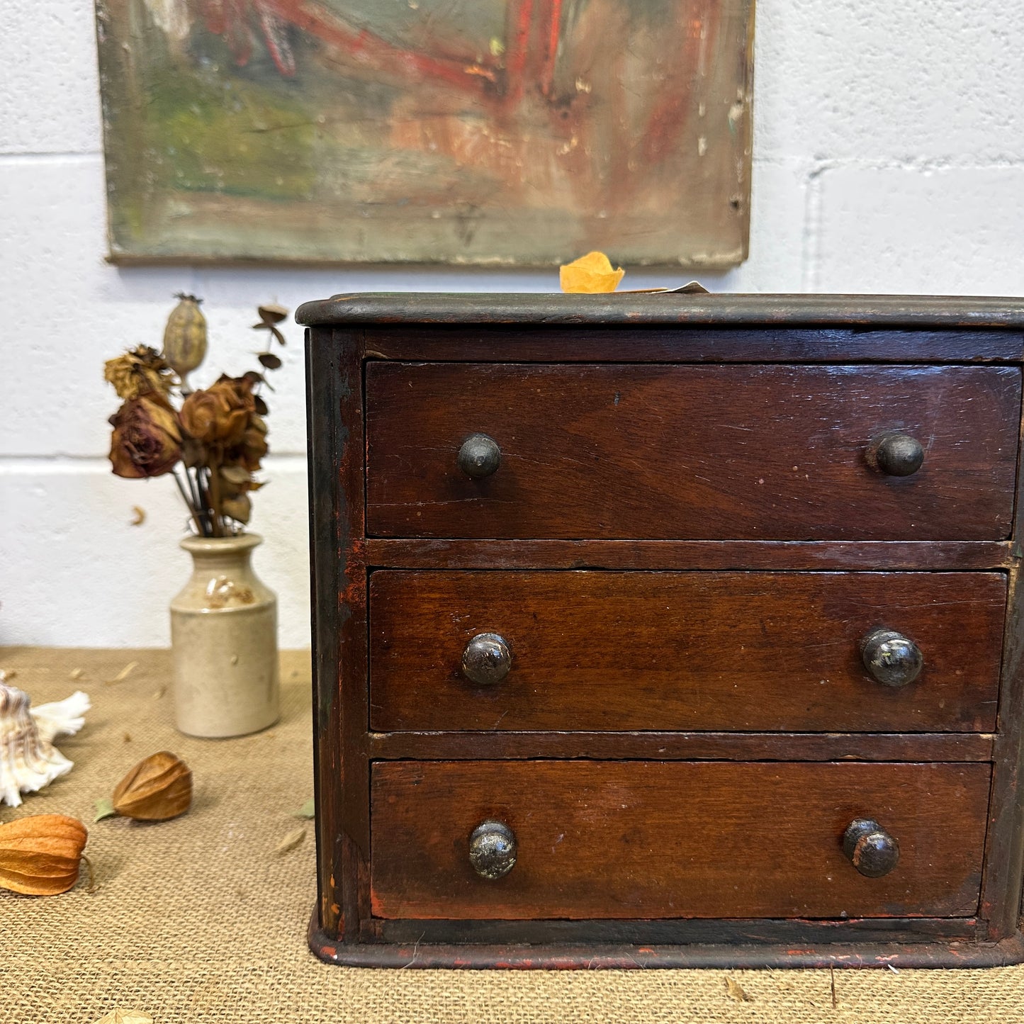 Apprentice Chest of Drawers, Specimen Jewellery Chest