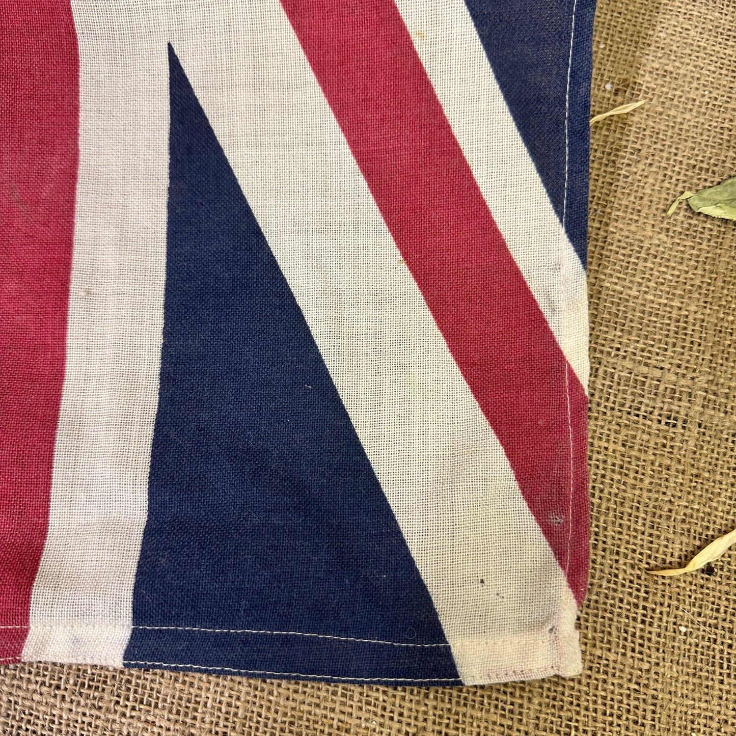 Vintage Union Jack British Flag Cotton