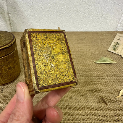 Antique Kashmir Mache Tobacco Set - The Blind Mole