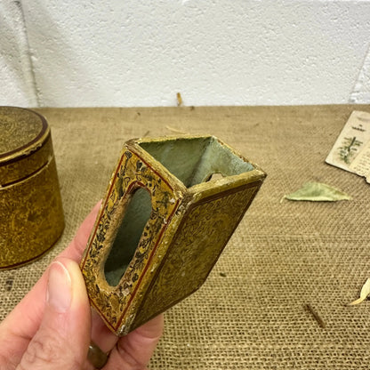 Antique Kashmir Mache Tobacco Set - The Blind Mole