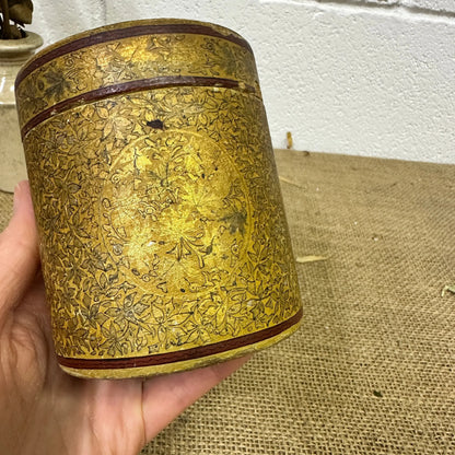 Antique Kashmir Mache Tobacco Set - The Blind Mole