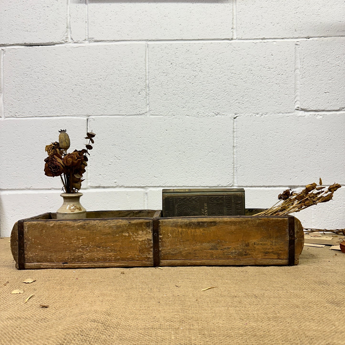 Antique Brick Mould Storage Box HRC