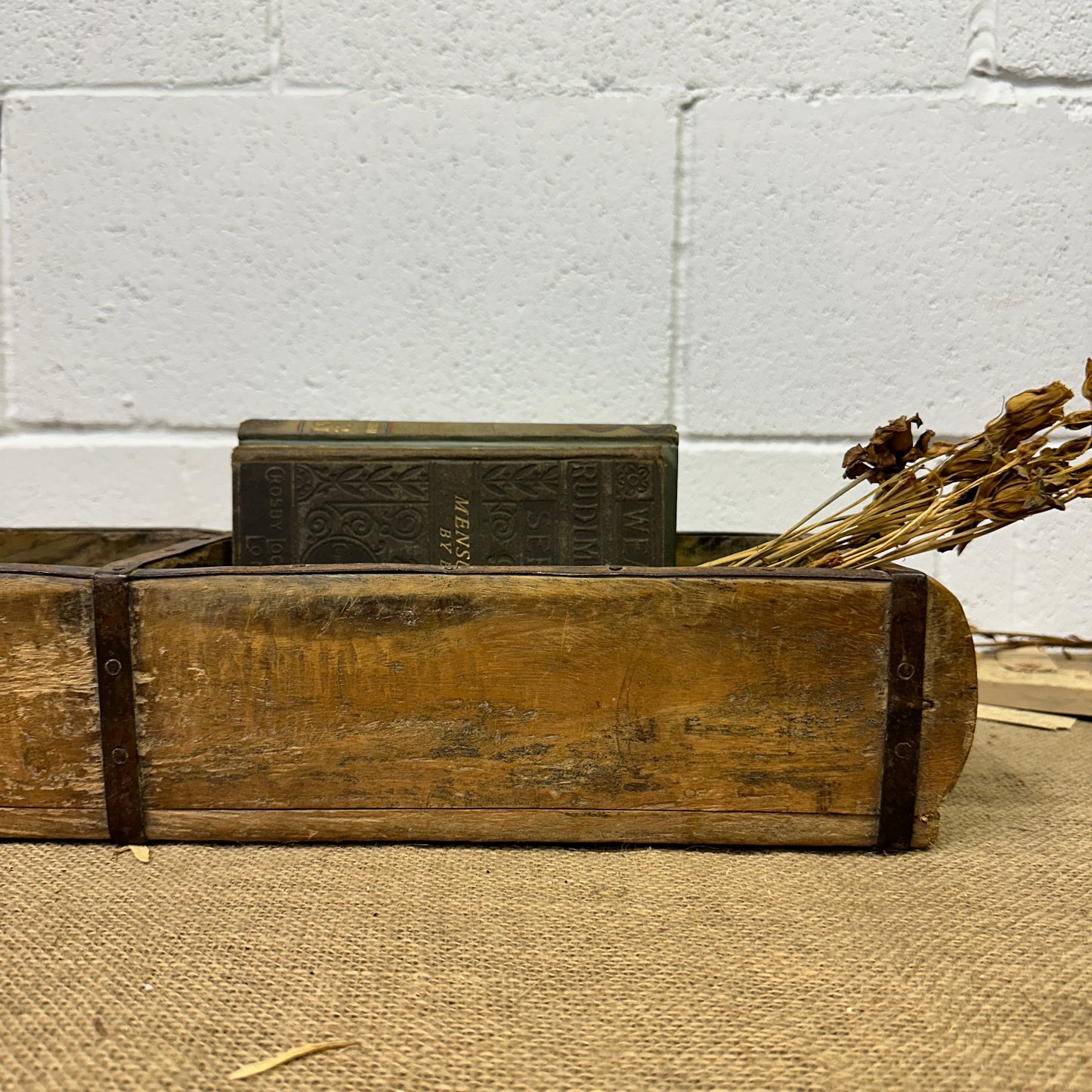 Antique Brick Mould Storage Box HRC