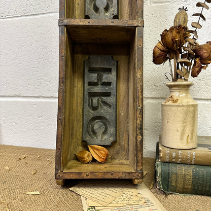Antique Brick Mould Storage Box HRC