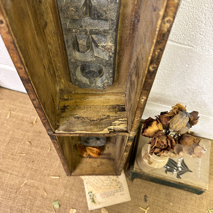 Antique Brick Mould Storage Box HRC