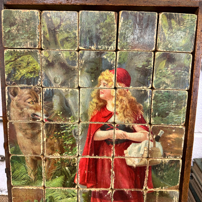 Victorian German Picture Blocks Puzzle