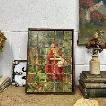 Victorian German Picture Blocks Puzzle