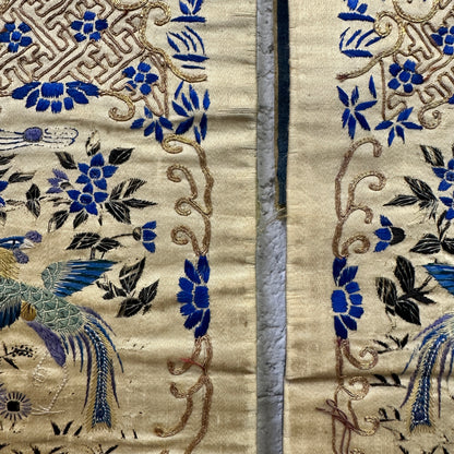 Chinese Embroidered Silk Sleeve Bands