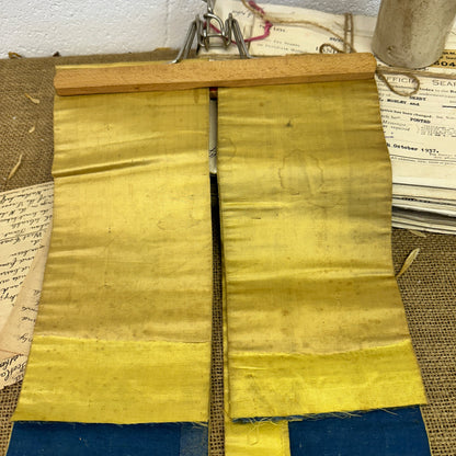 Chinese Embroidered Silk Sleeve Bands