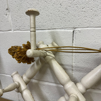 Antique French Accordion Coat Hooks