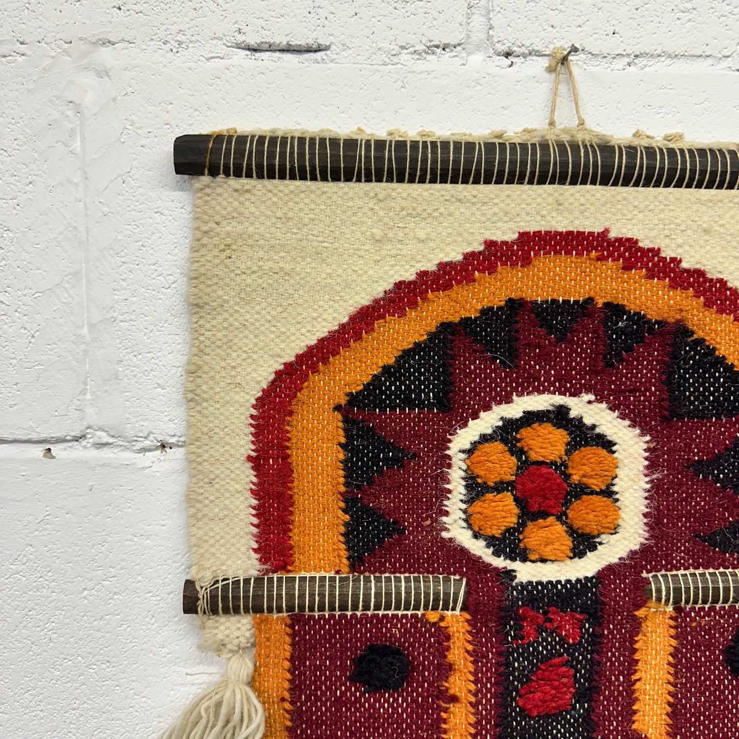 Folk Art Tribal Tapestry Wall Hanging