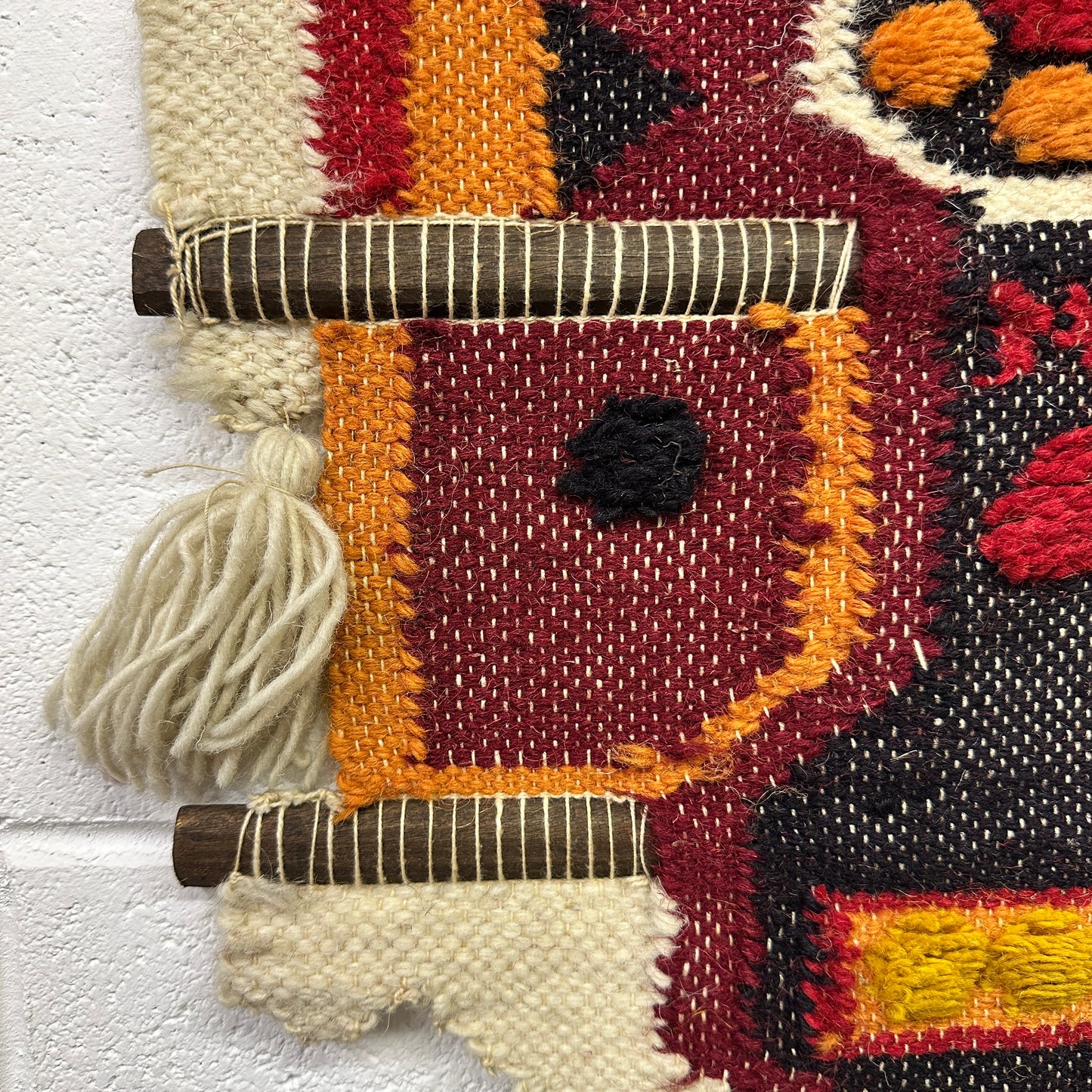 Folk Art Tribal Tapestry Wall Hanging