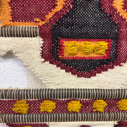 Folk Art Tribal Tapestry Wall Hanging