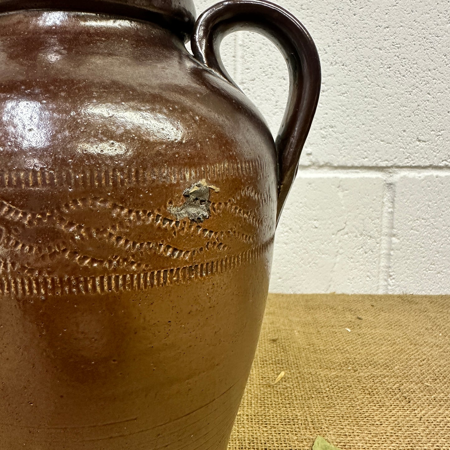 Stoneware Water Jug Vase