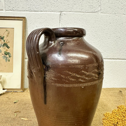 Stoneware Water Jug Vase