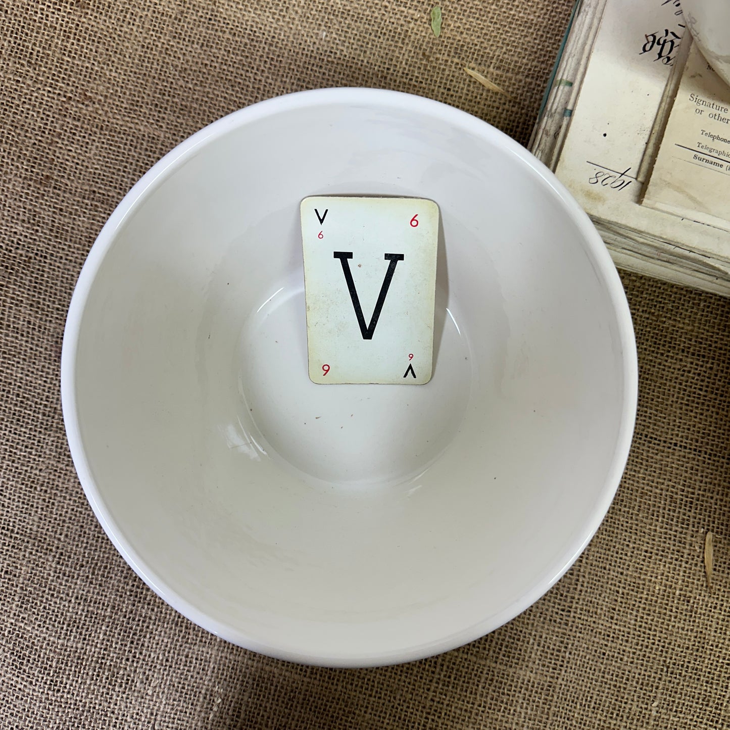 Ironstone Pudding Dish Bowls White