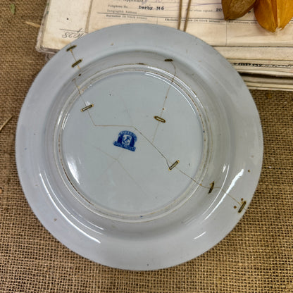 Antique Hand Painted Plate Imari