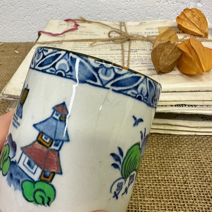 Antique Coffee Can Brush Pot Westover