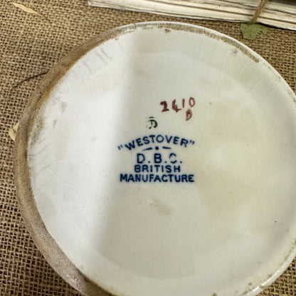 Antique Coffee Can Brush Pot Westover