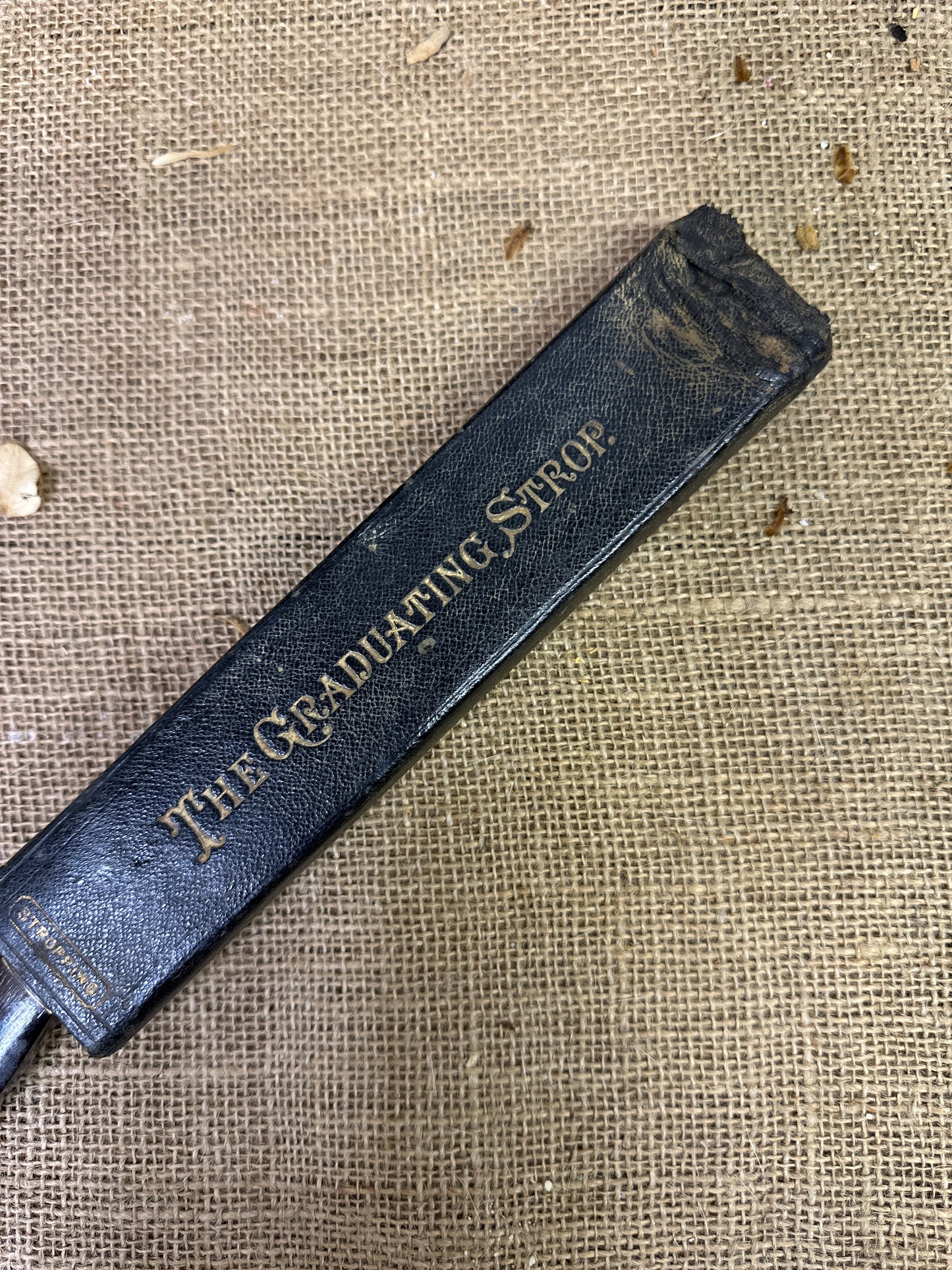Vintage Razor Graduating Strop