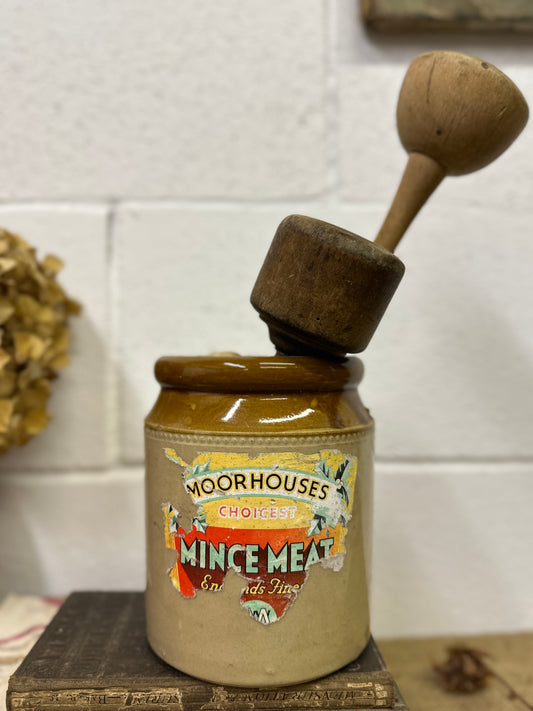 Stoneware Utensils Pot, Vase Labelled