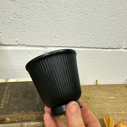 Black Ravenstone Vase