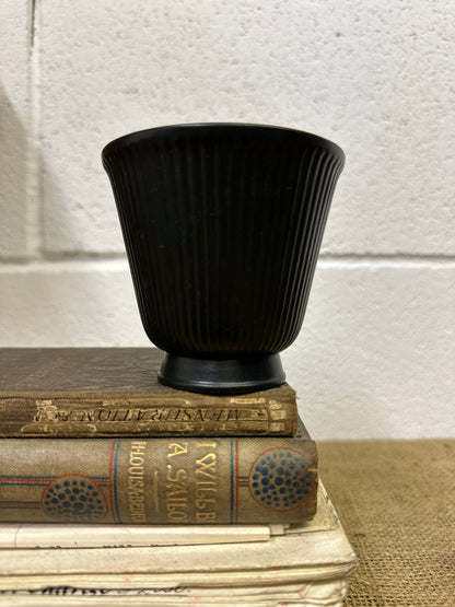 Black Ravenstone Vase