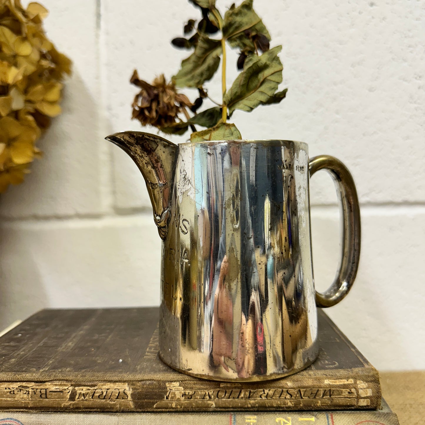 Vintage Silver Plated Cream Jug