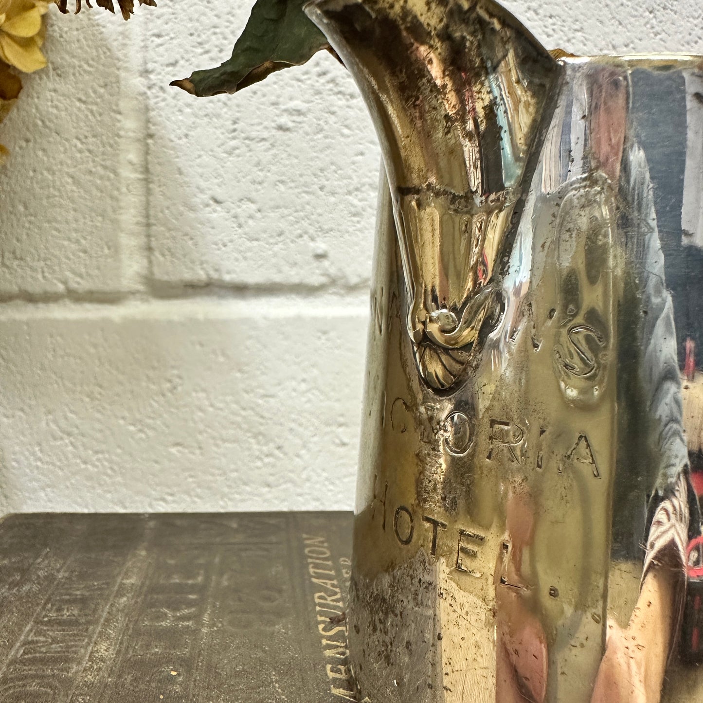 Vintage Silver Plated Cream Jug