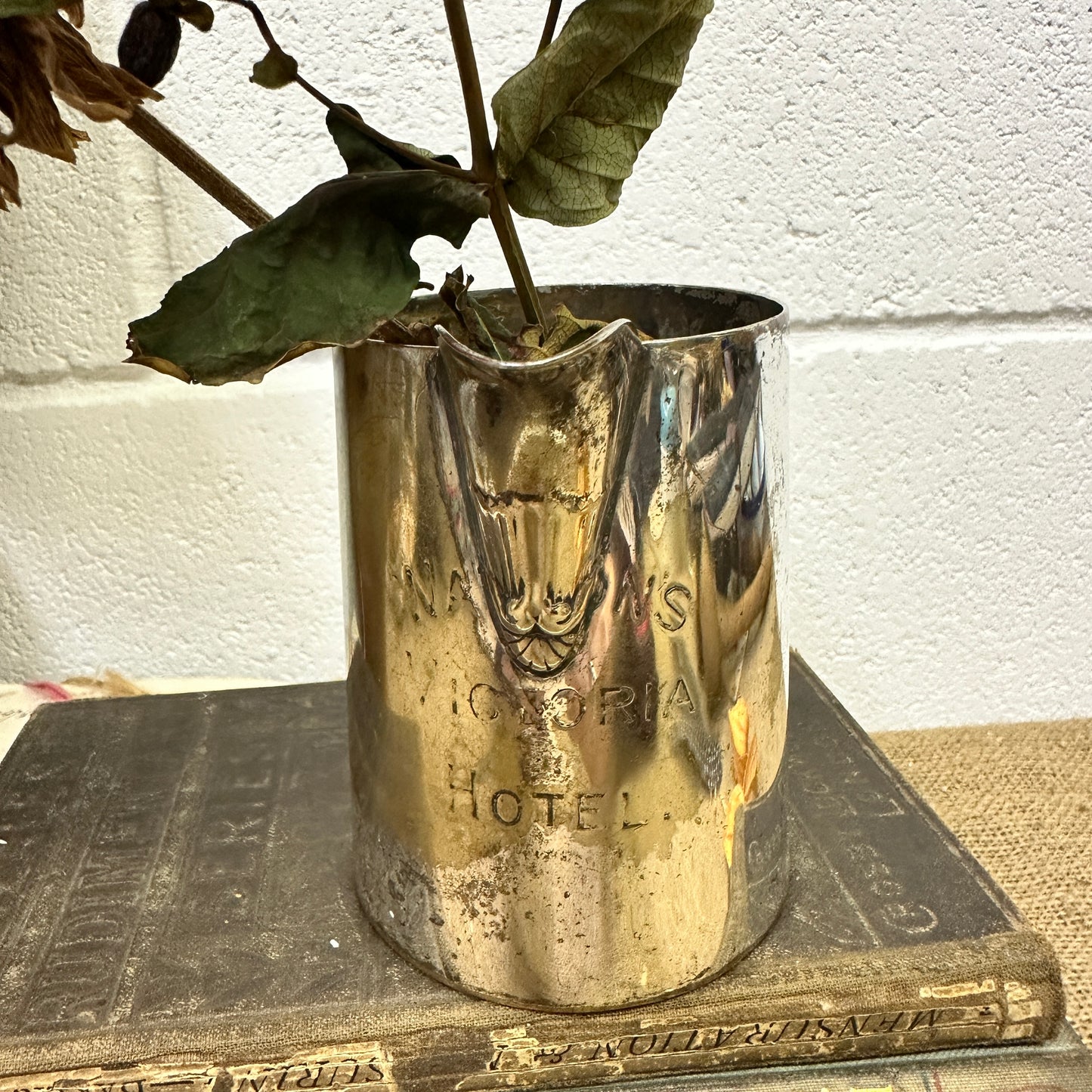 Vintage Silver Plated Cream Jug