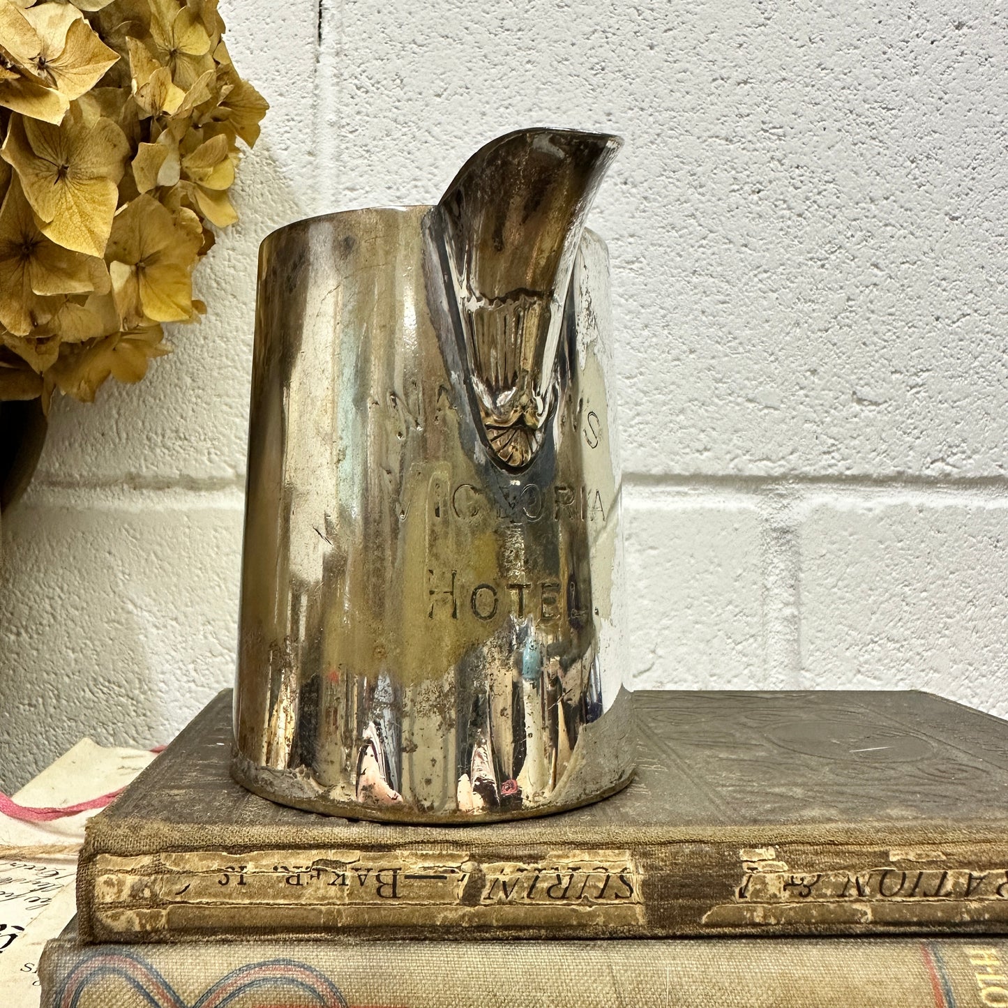 Vintage Silver Plated Cream Jug