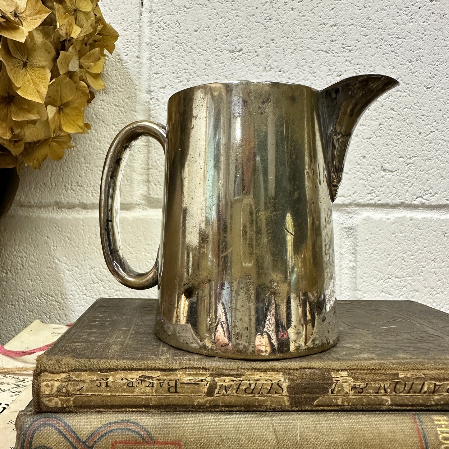 Vintage Silver Plated Cream Jug