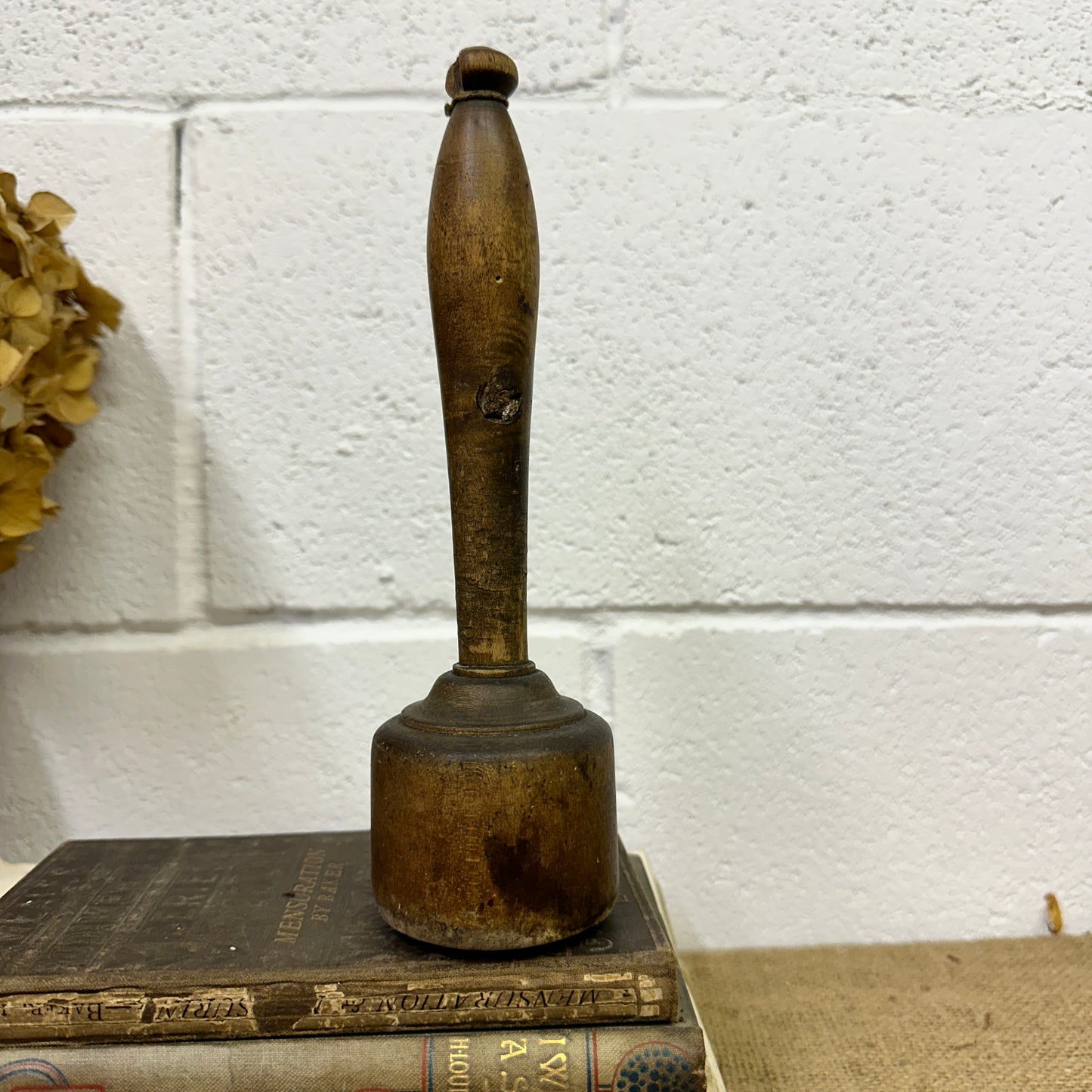 Antique Pie Dolly Potato Masher