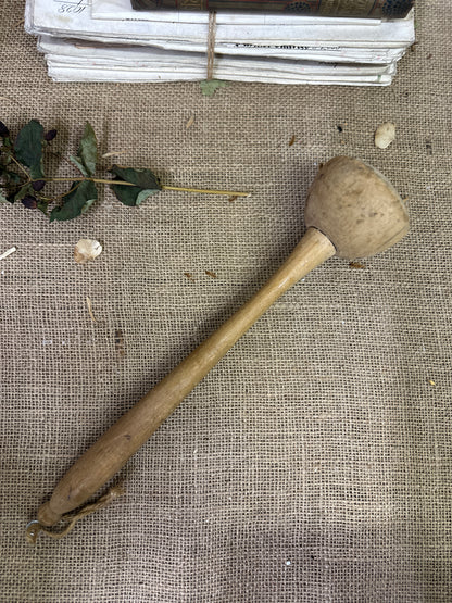 Antique Pie Dolly Potato Masher Pestal