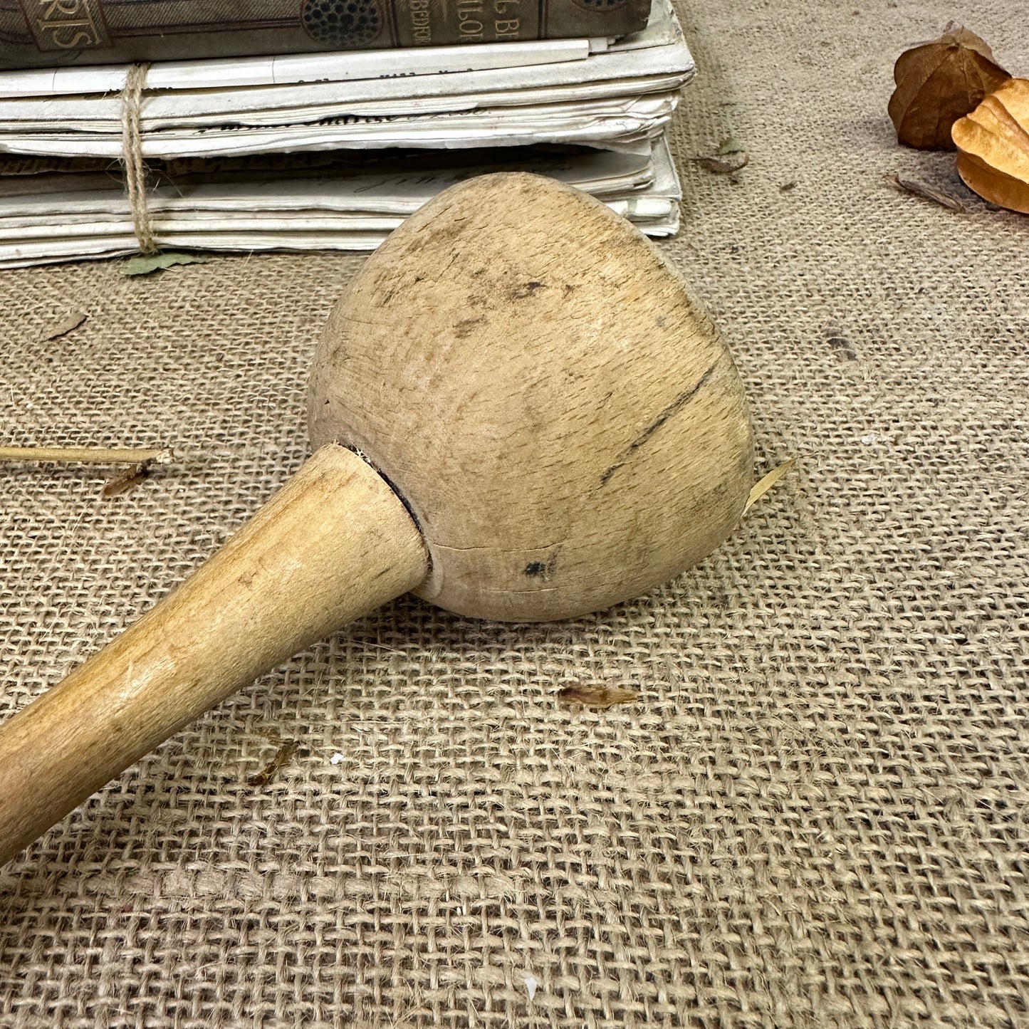 Antique Pie Dolly Potato Masher Pestal