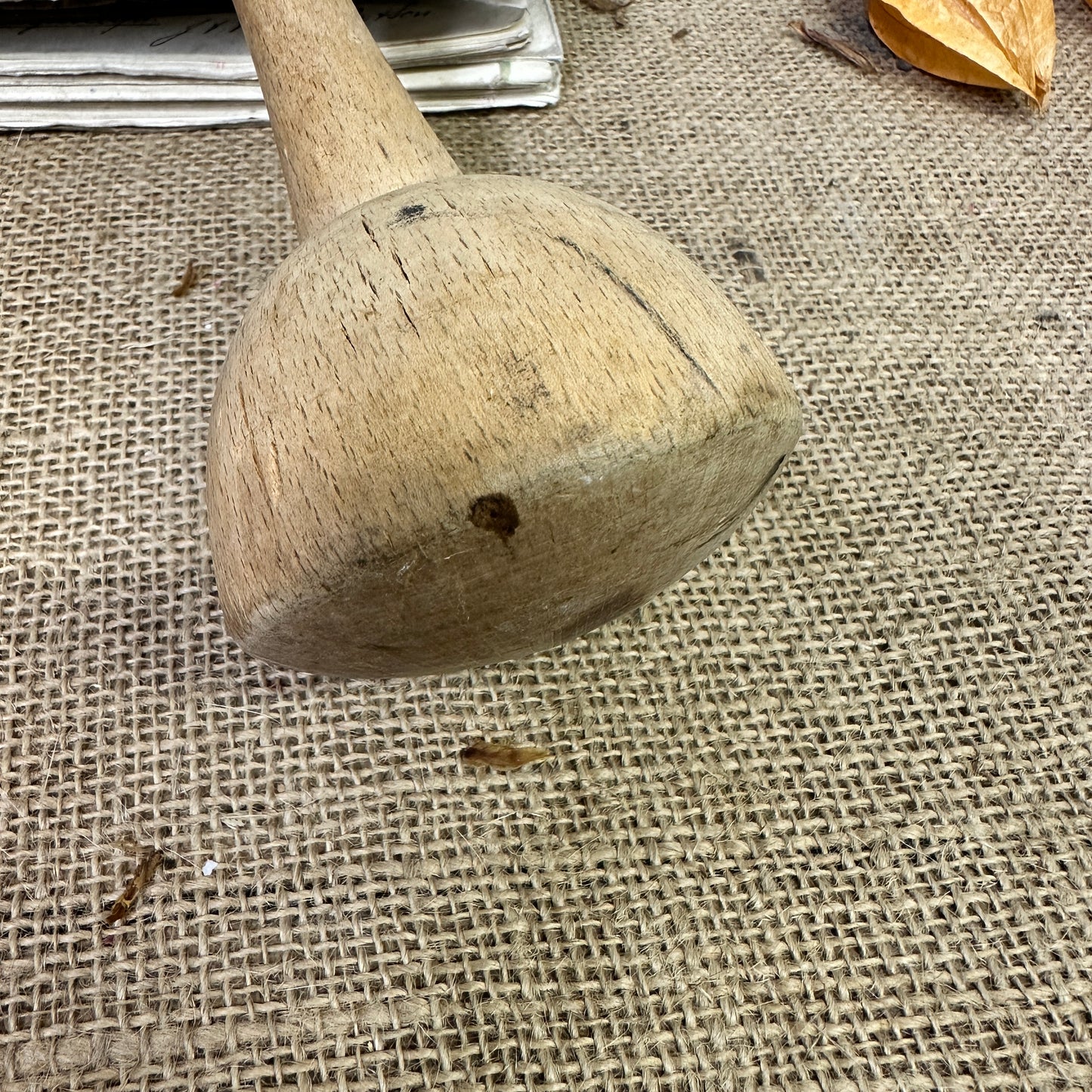 Antique Pie Dolly Potato Masher Pestal