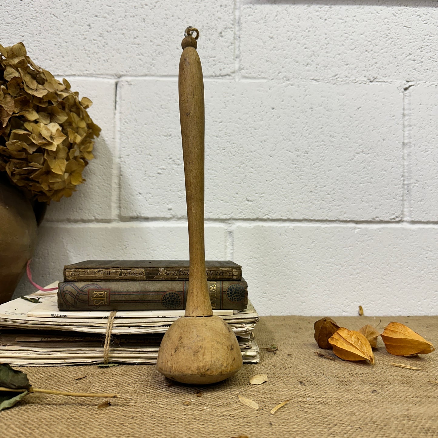 Antique Pie Dolly Potato Masher Pestal