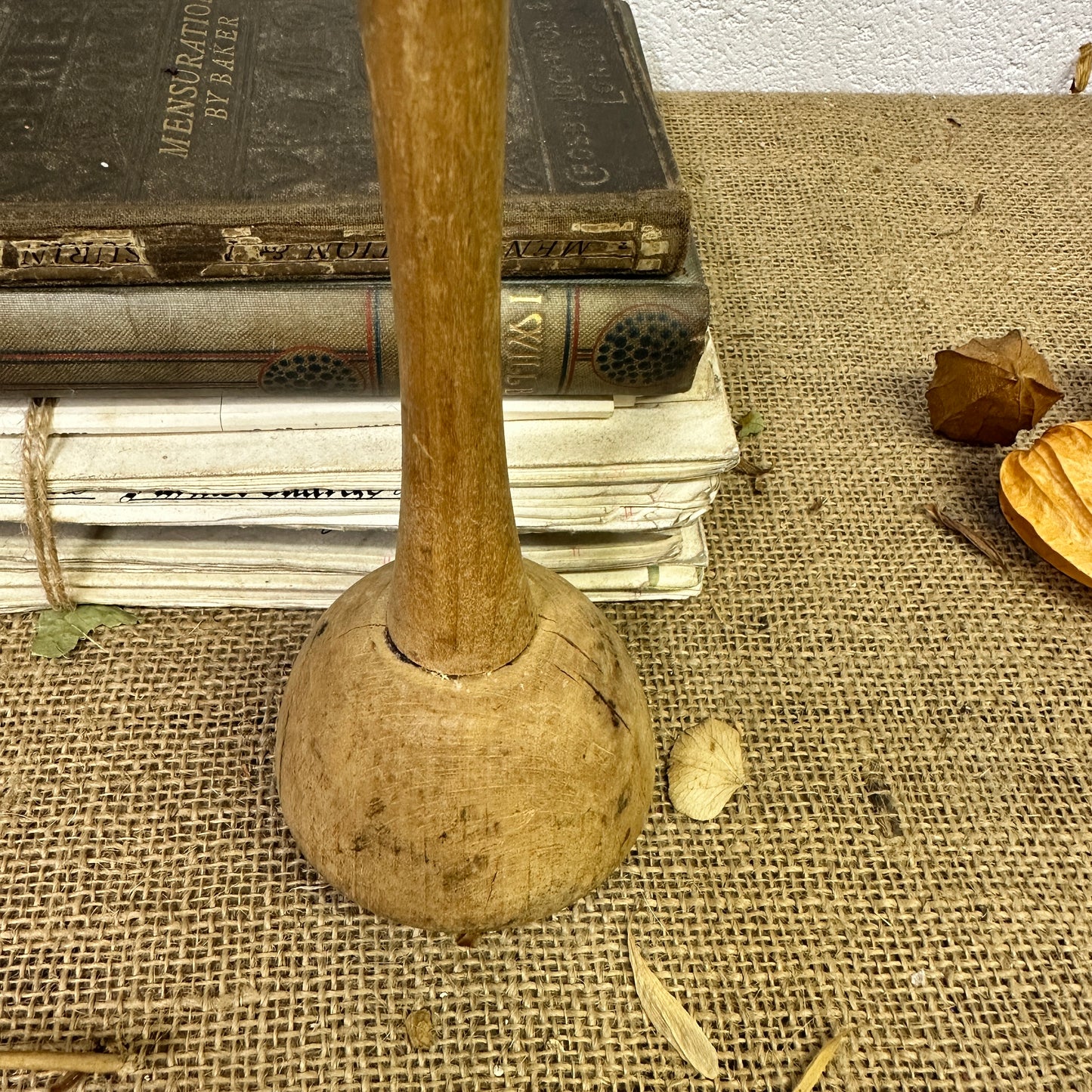 Antique Pie Dolly Potato Masher Pestal