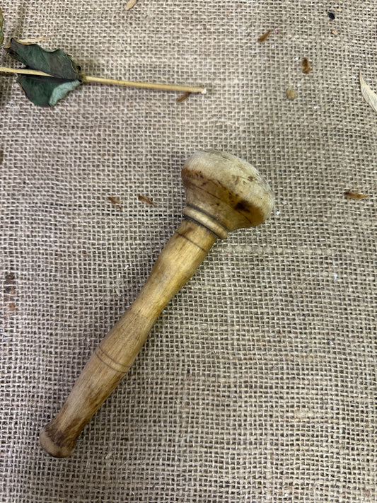 Antique Wooden Pestle, Mallet