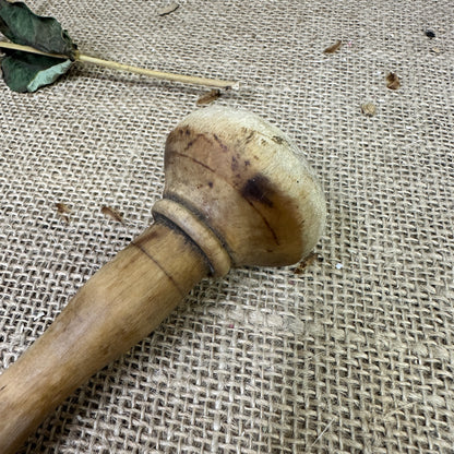 Antique Wooden Pestle, Mallet