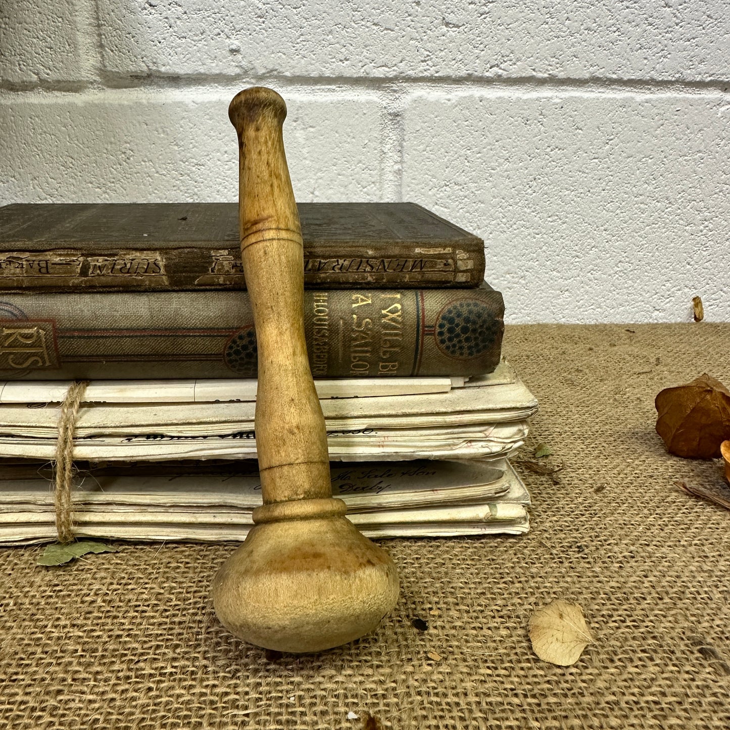 Antique Wooden Pestle, Mallet