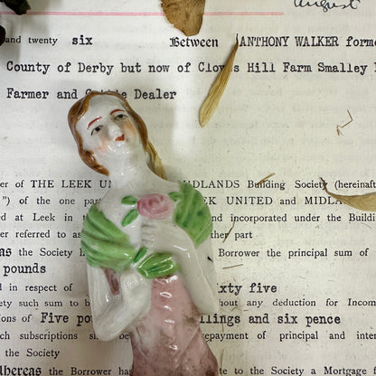 Porcelain Doll Whisk Broom