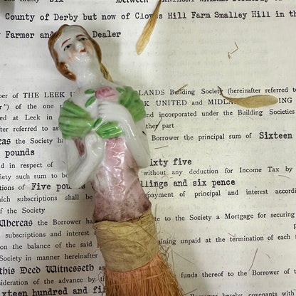 Porcelain Doll Whisk Broom