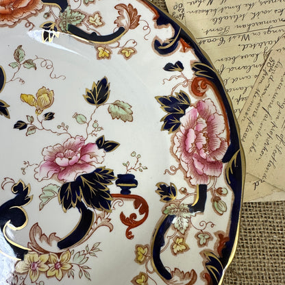 Masons Mandalay Blue Plate