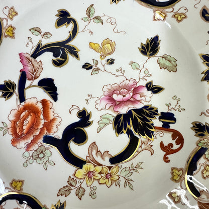 Masons Mandalay Blue Plate