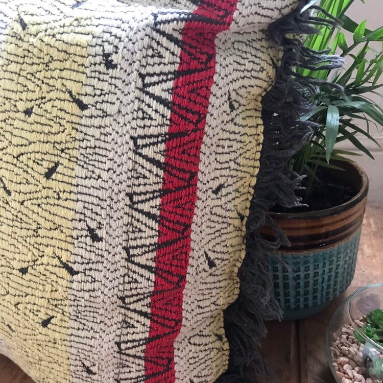 Original Mid Century Abstract Cushion