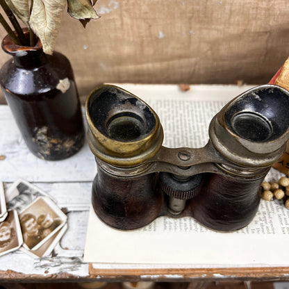 Small Antique Binoculars Theatre Glasses