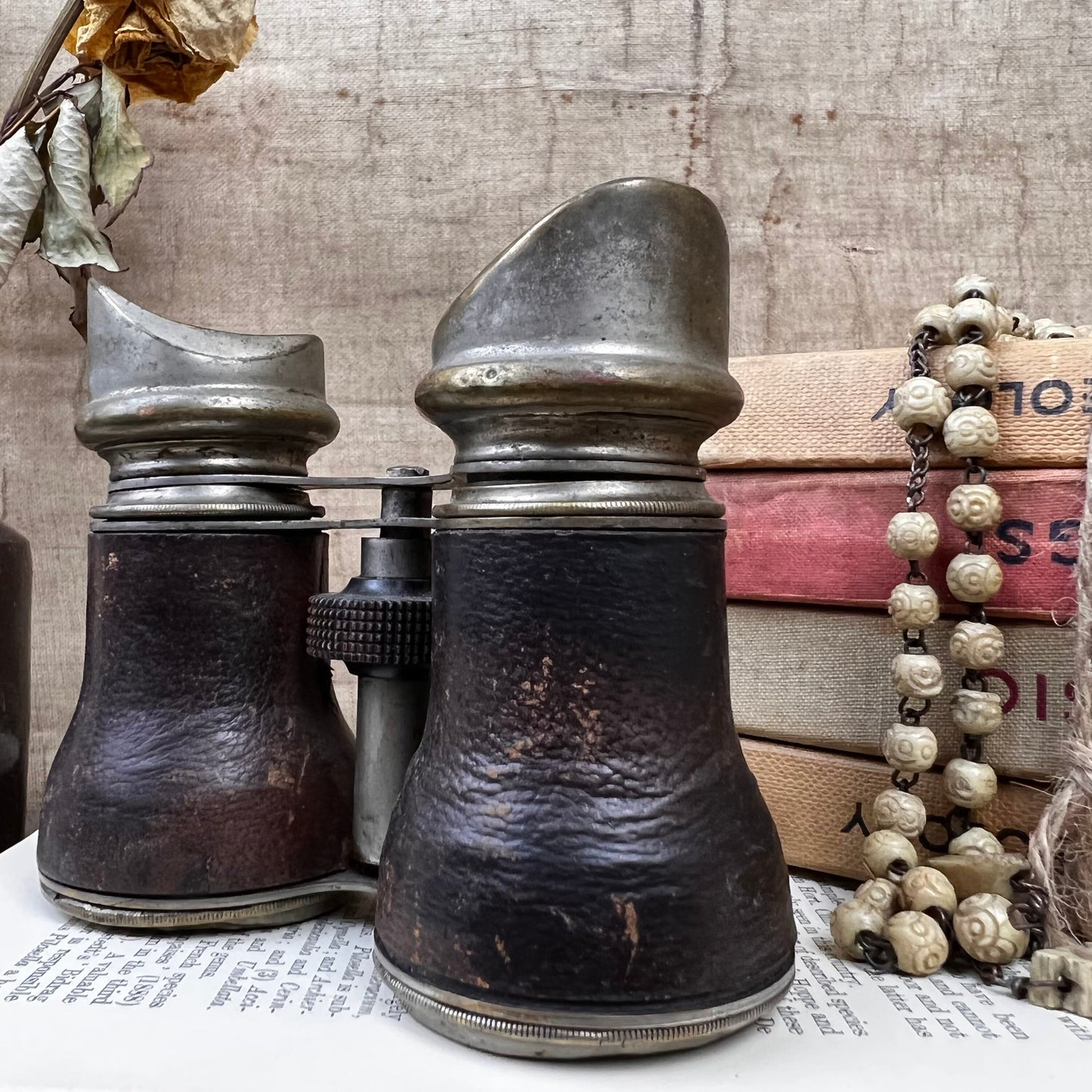 Small Antique Binoculars Theatre Glasses